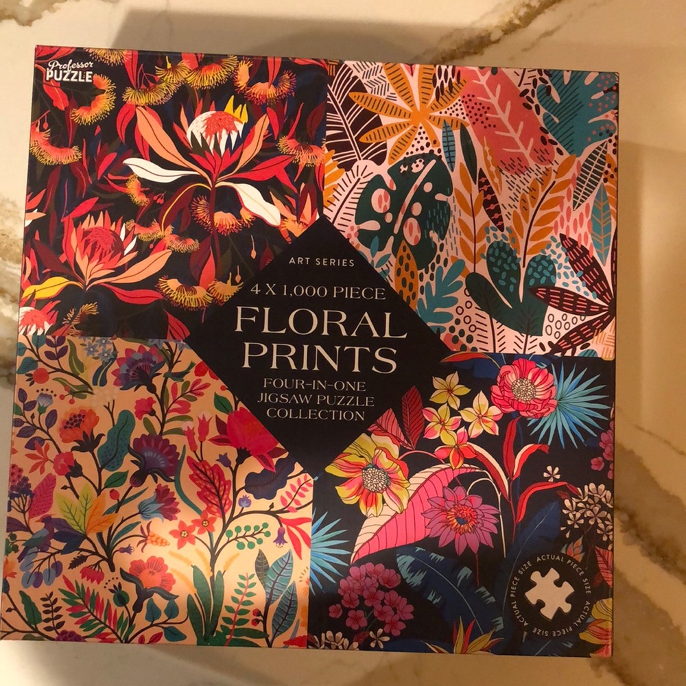 4 1000 piece puzzles